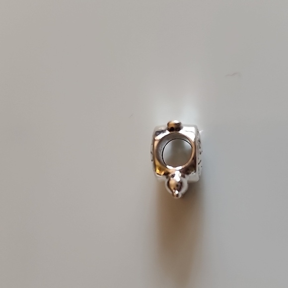 Clock   Charm for European Style Bracelets Fits Pandora Systems - Picture 2 of 3